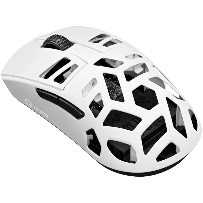 LORGAR MSE90W, Magnesium Alloy Wireless Gaming Mouse Elite, White - 1