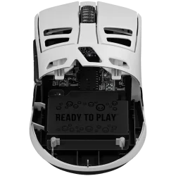 LORGAR MSE90W, Magnesium Alloy Wireless Gaming Mouse Elite, White - 7