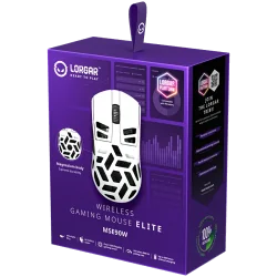 LORGAR MSE90W, Magnesium Alloy Wireless Gaming Mouse Elite, White - 11