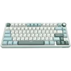 ROYAL KLUDGE R75 Sky Cyan Gaming Keyboard K silver switch - 1