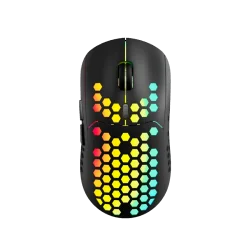 Canyon 7keys Gaming 2.4G wireless mouse, KA8 sensor, DPI up to 1600, rubber coating on panel, Huano 1million switch, 45cm PVC ca