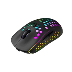 Canyon 7keys Gaming 2.4G wireless mouse, KA8 sensor, DPI up to 1600, rubber coating on panel, Huano 1million switch, 45cm PVC ca
