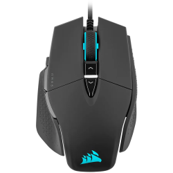 CORSAIR M65 RGB ULTRA, Backlit RGB LED, Optical, Silver ALU, Black - 1