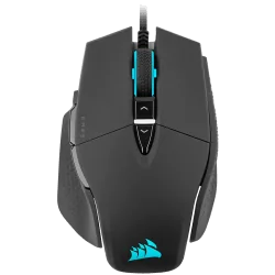 CORSAIR M65 RGB ULTRA, Backlit RGB LED, Optical, Silver ALU, Black - 1