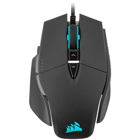 CORSAIR M65 RGB ULTRA, Backlit RGB LED, Optical, Silver ALU, Black - 1
