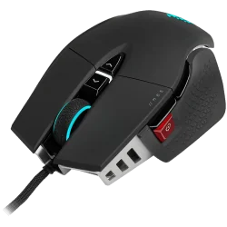 CORSAIR M65 RGB ULTRA, Backlit RGB LED, Optical, Silver ALU, Black - 2