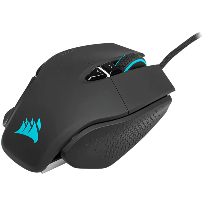 CORSAIR M65 RGB ULTRA, Backlit RGB LED, Optical, Silver ALU, Black - 1