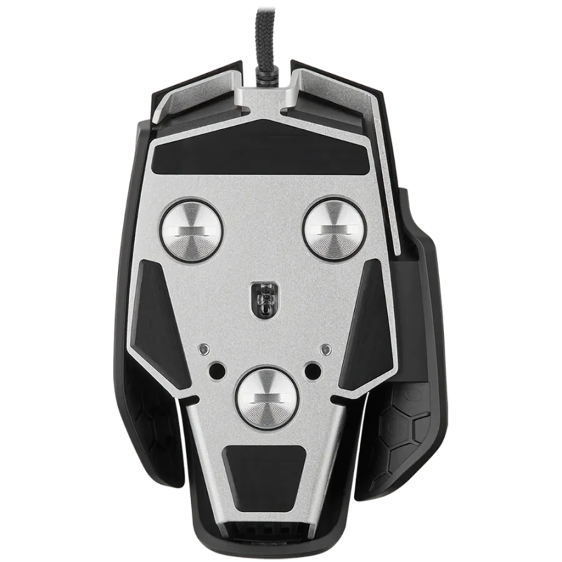 CORSAIR M65 RGB ULTRA, Backlit RGB LED, Optical, Silver ALU, Black - 1