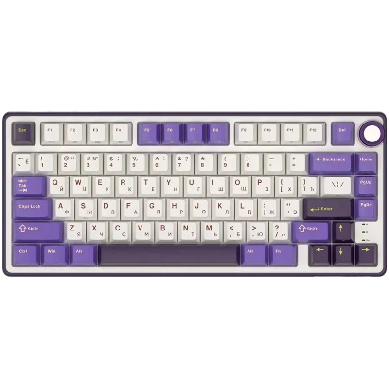 ROYAL KLUDGE R75 Blackberry Mousse Gaming Keyboard K silver switch - 1