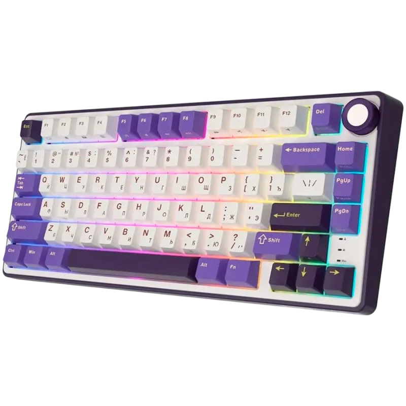 ROYAL KLUDGE R75 Blackberry Mousse Gaming Keyboard K silver switch - 1