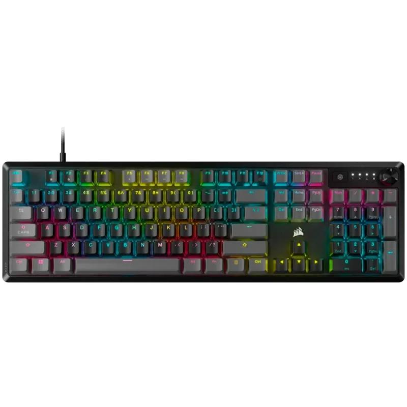 Corsair K70 CORE RGB Mechanical Gaming Keyboard - Carbon Gray - 1