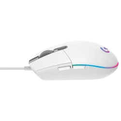 LOGITECH G102 LIGHTSYNC Corded Gaming Mouse - WHITE - USB - EER - 4