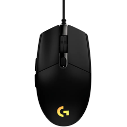 LOGITECH G102 LIGHTSYNC Corded Gaming Mouse - BLACK - USB - EER - 1
