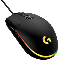LOGITECH G102 LIGHTSYNC Corded Gaming Mouse - BLACK - USB - EER - 2