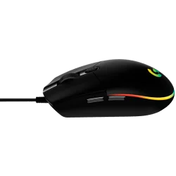LOGITECH G102 LIGHTSYNC Corded Gaming Mouse - BLACK - USB - EER - 4