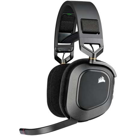 CORSAIR HS80 RGB Wireless Headset, Carbon - EU - 1