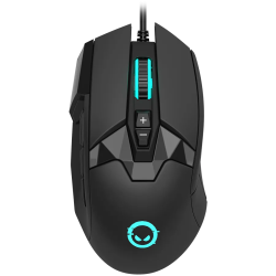 LORGAR Stricter 579, gaming mouse, 9 programmable buttons, Pixart PMW3336 sensor, DPI up to 12 000, 50 million clicks buttons li