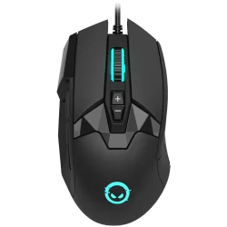 LORGAR Stricter 579, gaming mouse, 9 programmable buttons, Pixart PMW3336 sensor, DPI up to 12 000, 50 million clicks buttons li