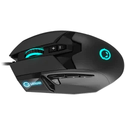LORGAR Stricter 579, gaming mouse, 9 programmable buttons, Pixart PMW3336 sensor, DPI up to 12 000, 50 million clicks buttons li