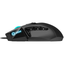 LORGAR Stricter 579, gaming mouse, 9 programmable buttons, Pixart PMW3336 sensor, DPI up to 12 000, 50 million clicks buttons li