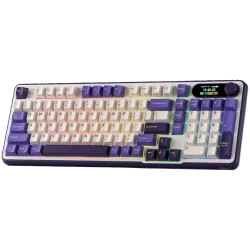ROYAL KLUDGE RK-S98 Blackberry Mousse Gaming Keyboard Chartreuse switch - 2