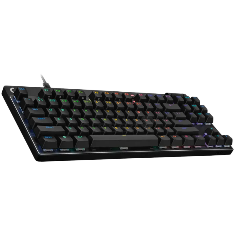 LOGITECH PRO X TKL RAPID Gaming Keyboard - BLACK - US INT'L - USB - EMEA28i-935 - LINEAR - 1