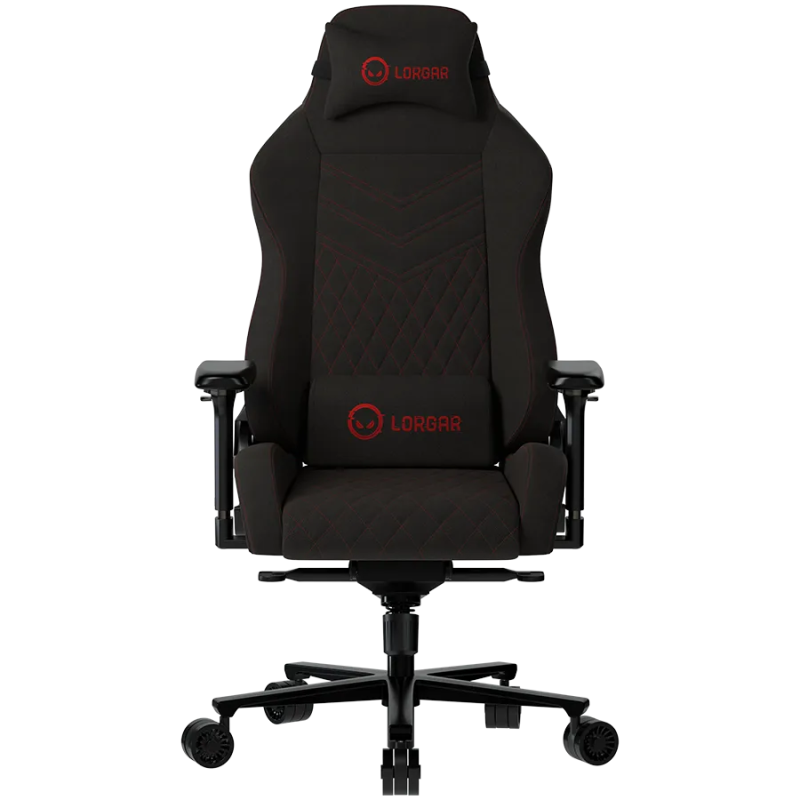 LORGAR Ace 422, Gaming chair, Anti-stain durable fabric, 1.8 mm metal frame, multiblock mechanism, 4D armrests, 5 Star aluminium