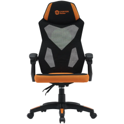 CANYON gaming chair Wave MCH02 Mesh Black Orange - 1