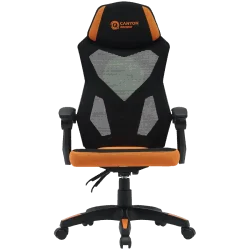 CANYON gaming chair Wave MCH02 Mesh Black Orange - 1