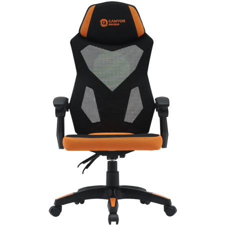 CANYON gaming chair Wave MCH02 Mesh Black Orange - 1