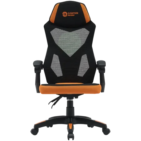 CANYON gaming chair Wave MCH02 Mesh Black Orange - 1