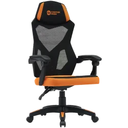 CANYON gaming chair Wave MCH02 Mesh Black Orange - 2