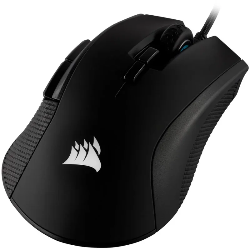 CORSAIR IRONCLAW RGB, FPS/MOBA, Black, Backlit RGB LED, 18000 DPI, Optical - 1