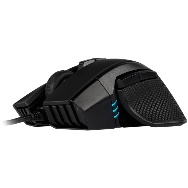 CORSAIR IRONCLAW RGB, FPS/MOBA, Black, Backlit RGB LED, 18000 DPI, Optical - 1