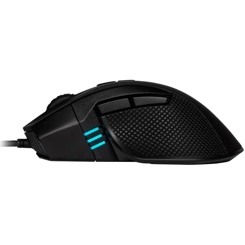 CORSAIR IRONCLAW RGB, FPS/MOBA, Black, Backlit RGB LED, 18000 DPI, Optical - 1