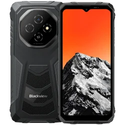 Blackview FORT 1 Rugged Phone, 6.56" HD+ , 6+256GB Unisoc T615 8+16MP , Android 15 , 10000mAh + 18W , GSM-LTE VOLTE , Black , Ru