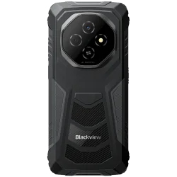 Blackview FORT 1 Rugged Phone, 6.56" HD+ , 6+256GB Unisoc T615 8+16MP , Android 15 , 10000mAh + 18W , GSM-LTE VOLTE , Black , Ru