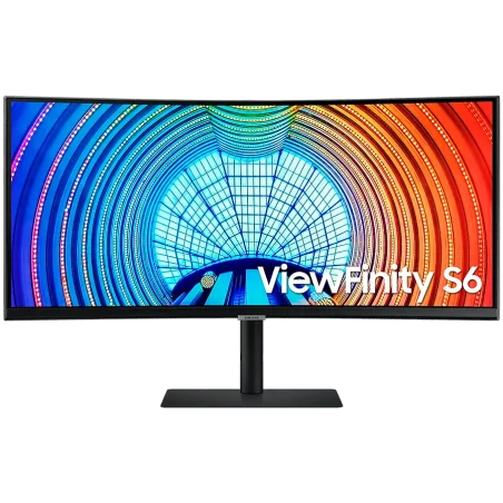 Monitor LED Samsung LS34C652UAUXEN HRM S65UC, 34" UWQHD Curved 1000R 21:9 (3440x1440) VA 100Hz, 350 cd/㎡, 3000:1, HDR10, 5ms, 17