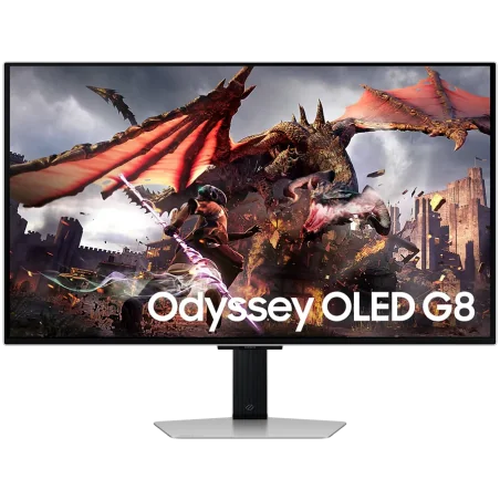 Monitor LED Samsung LS32DG802SUXDU G80SD Gaming, 32" UHD Flat 16:9 (3840x2160) OLED 240z, 250 cd/㎡, 1000000:1, 0.03ms, 178/178, 
