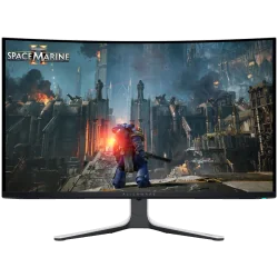 Dell Alienware AW3225QF Gaming Monitor, 32"(31.6") QD OLED UHD 3840x2160 240Hz AR, 1000 cd/m2 (HDR peak), 1m:1, 0.03ms, 178/178,