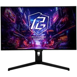 Asrock Gaming Monitor, 27" QHD(2560x1440) OLED, 240 Hz, 129% sRGB, 1 500 000:1, 16:9, 178/178, 0.03 ms, 275 nits, AMD FreeSync™,