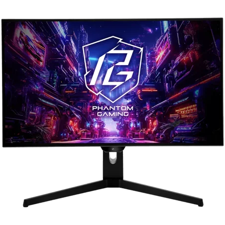 Asrock Gaming Monitor, 27" QHD(2560x1440) OLED, 240 Hz, 129% sRGB, 1 500 000:1, 16:9, 178/178, 0.03 ms, 275 nits, AMD FreeSync™,