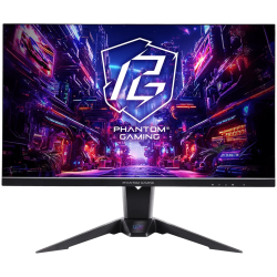 Asrock Gaming Monitor, 27" QHD(2560x1440) IPS, 180 Hz, 99% sRGB, 1000:1, 16:9, 400 cd/m², 178º/178º, 1ms (MPRT), AMD FreeSync, F