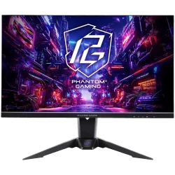 Asrock Gaming Monitor, 27" QHD(2560x1440) IPS, 180 Hz, 99% sRGB, 1000:1, 16:9, 400 cd/m², 178º/178º, 1ms (MPRT), AMD FreeSync, F