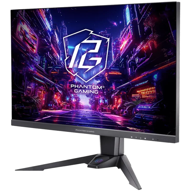 Asrock Gaming Monitor, 27" QHD(2560x1440) IPS, 180 Hz, 99% sRGB, 1000:1, 16:9, 400 cd/m², 178º/178º, 1ms (MPRT), AMD FreeSync, F