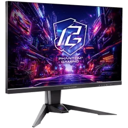 Asrock Gaming Monitor, 27" QHD(2560x1440) IPS, 180 Hz, 99% sRGB, 1000:1, 16:9, 400 cd/m², 178º/178º, 1ms (MPRT), AMD FreeSync, F