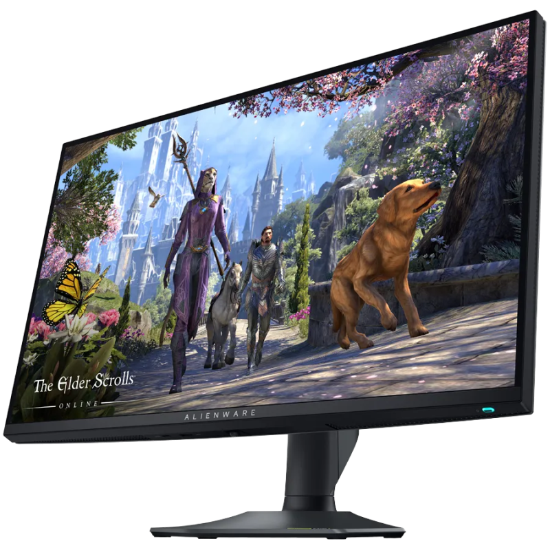 Alienware AW2725QF Gaming Monitor, 27" 16:9 IPS 3840x2160 up to 180Hz or 1920x1080 up to 360Hz, 0.5ms GtG, 1000:1, 400 cd/m2, G-