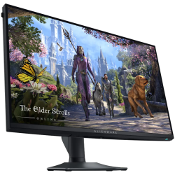 Alienware AW2725QF Gaming Monitor, 27" 16:9 IPS 3840x2160 up to 180Hz or 1920x1080 up to 360Hz, 0.5ms GtG, 1000:1, 400 cd/m2, G-
