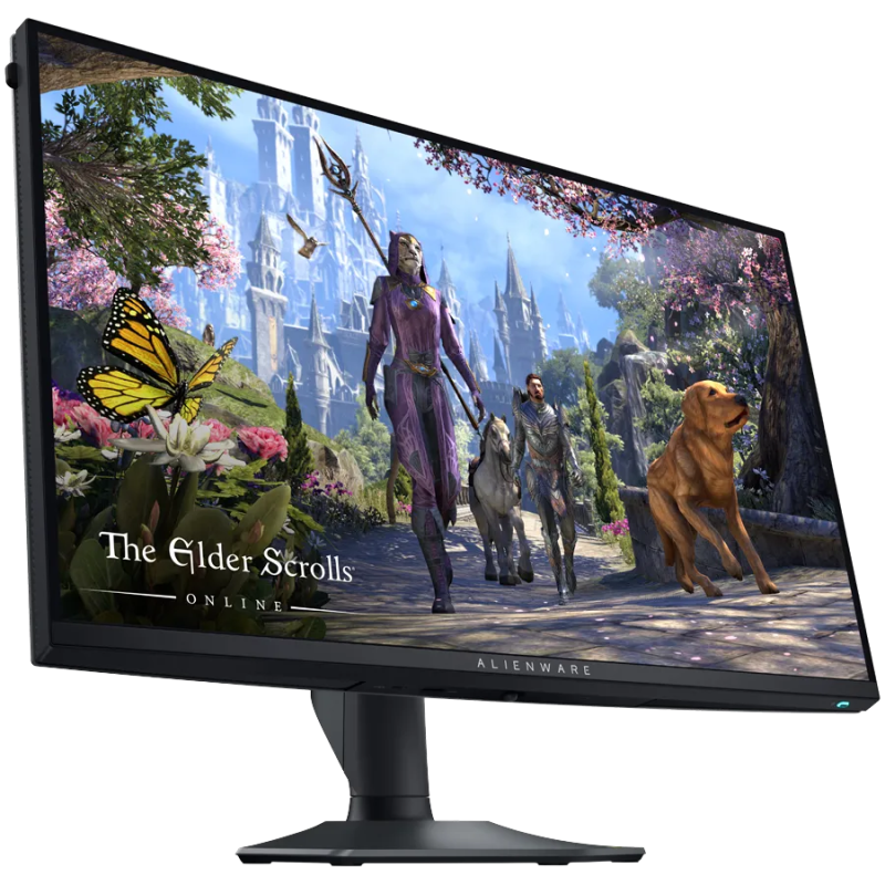 Alienware AW2725QF Gaming Monitor, 27" 16:9 IPS 3840x2160 up to 180Hz or 1920x1080 up to 360Hz, 0.5ms GtG, 1000:1, 400 cd/m2, G-