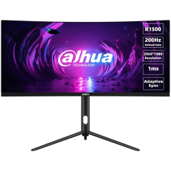 Dahua LM30-E330CA Curved Gaming Monitor, 30" WFHD (2560x1080), VA, 200Hz, 250 nits, 120% sRGB, 21:9, 3000:1, 178°/178°, 1ms, VES